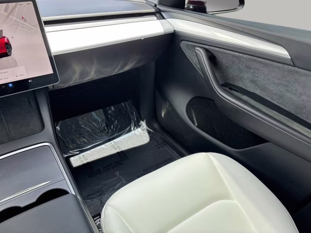 2025 Ultra Red Tesla Model Y Long Range AWD SUV