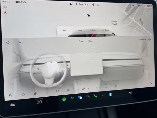 2025 Ultra Red Tesla Model Y Long Range AWD SUV