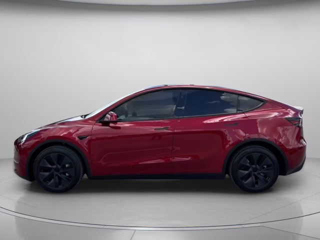 2025 Ultra Red Tesla Model Y Long Range AWD SUV