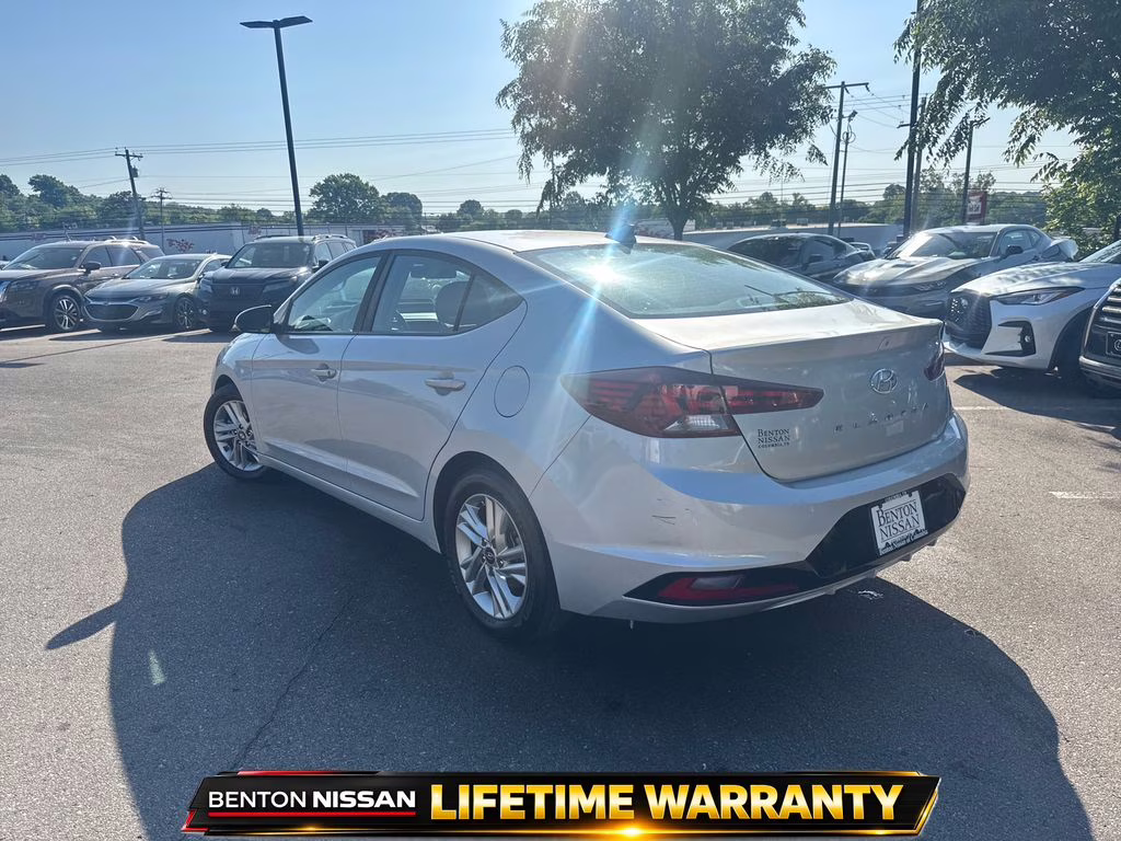 2019 Symphony Silver Hyundai Elantra SEL FWD Sedan