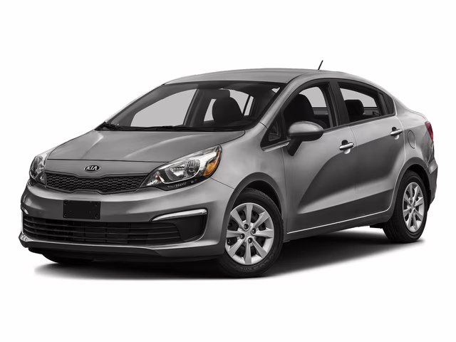 2016 Bright Silver Metallic Kia Rio LX FWD Sedan
