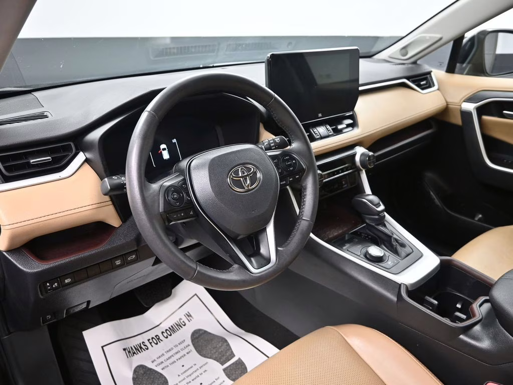 2023 Midnight Black Metallic Toyota RAV4 Hybrid Limited AWD SUV