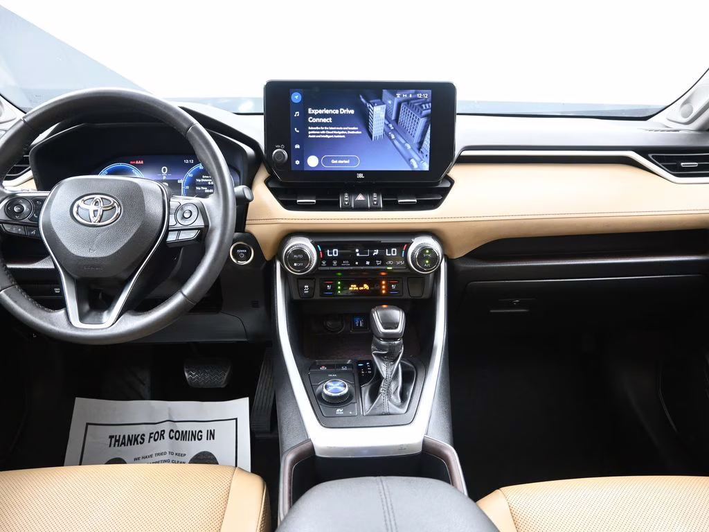 2023 Midnight Black Metallic Toyota RAV4 Hybrid Limited AWD SUV
