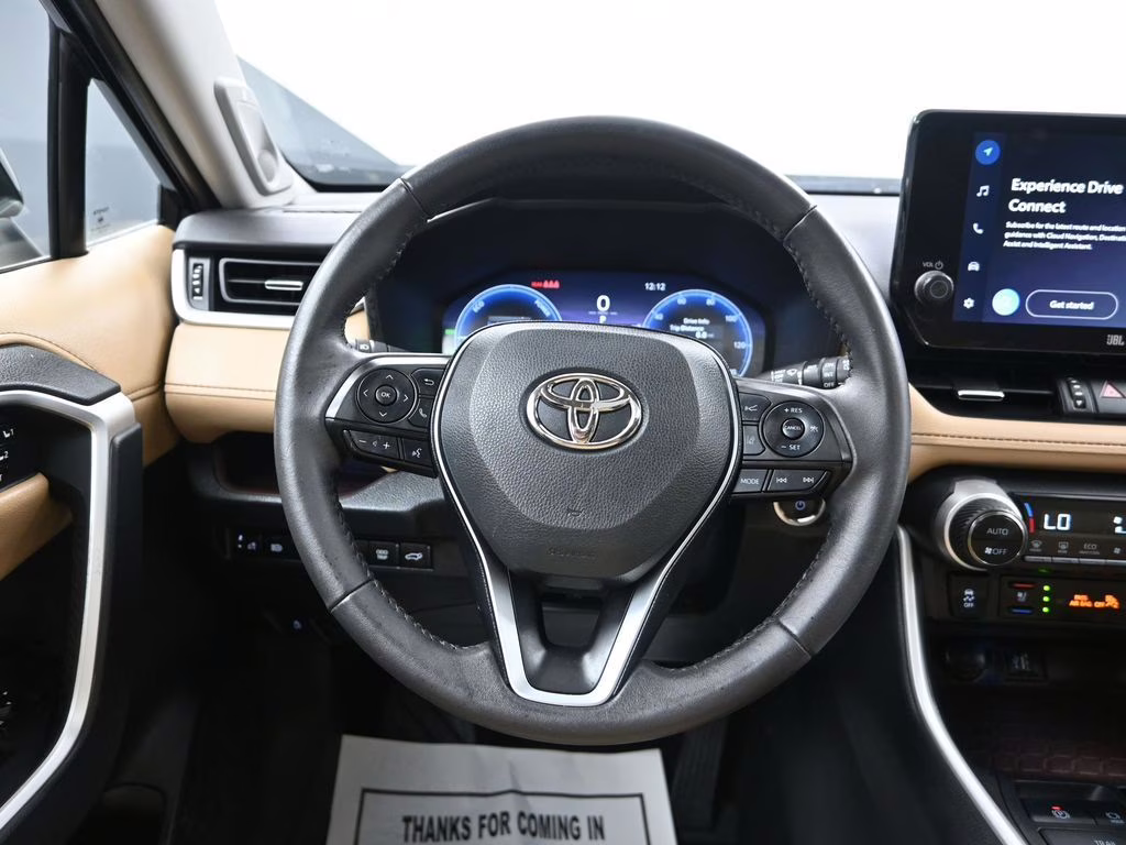 2023 Midnight Black Metallic Toyota RAV4 Hybrid Limited AWD SUV