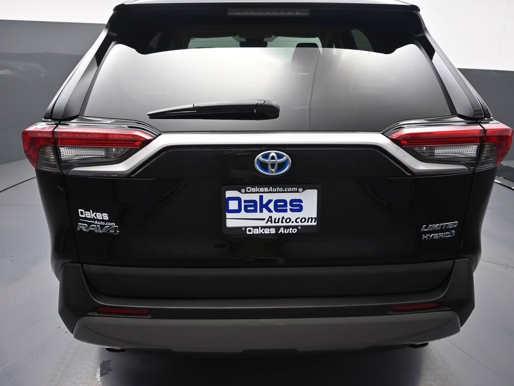 2023 Midnight Black Metallic Toyota RAV4 Hybrid Limited AWD SUV