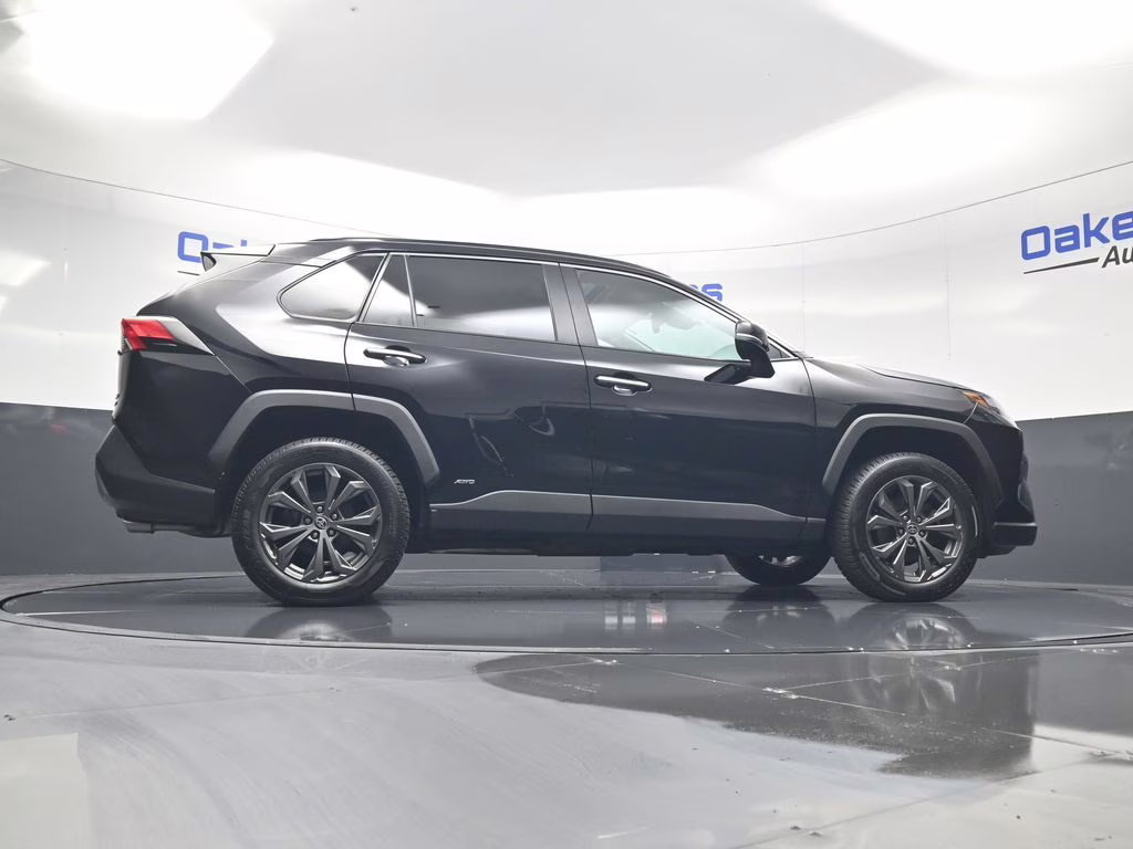 2023 Midnight Black Metallic Toyota RAV4 Hybrid Limited AWD SUV