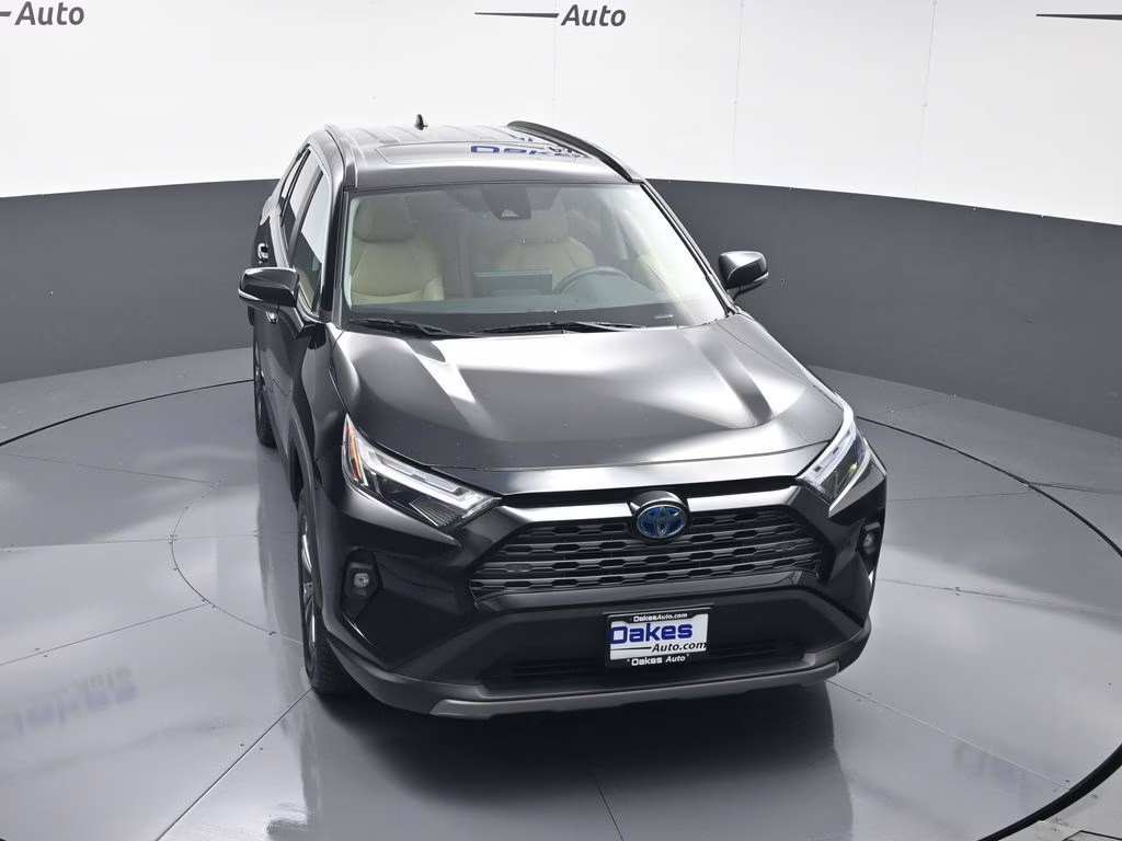 2023 Midnight Black Metallic Toyota RAV4 Hybrid Limited AWD SUV
