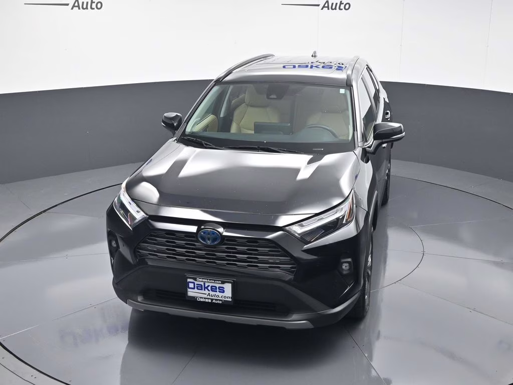 2023 Midnight Black Metallic Toyota RAV4 Hybrid Limited AWD SUV