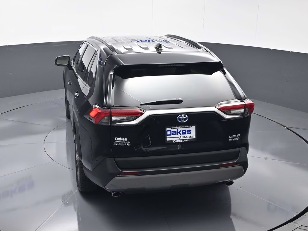 2023 Midnight Black Metallic Toyota RAV4 Hybrid Limited AWD SUV