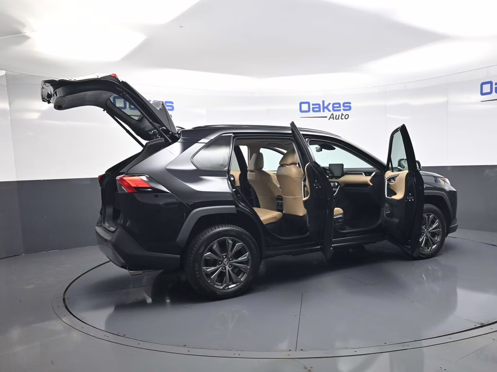 2023 Midnight Black Metallic Toyota RAV4 Hybrid Limited AWD SUV