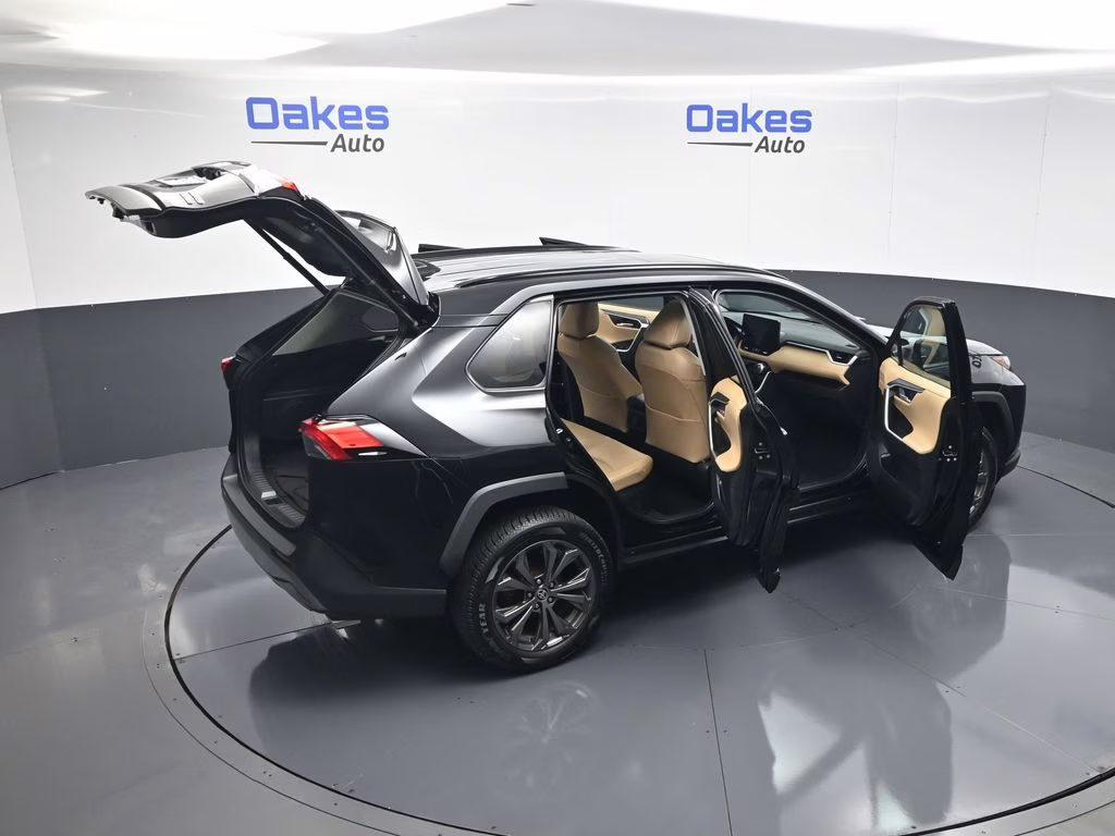 2023 Midnight Black Metallic Toyota RAV4 Hybrid Limited AWD SUV