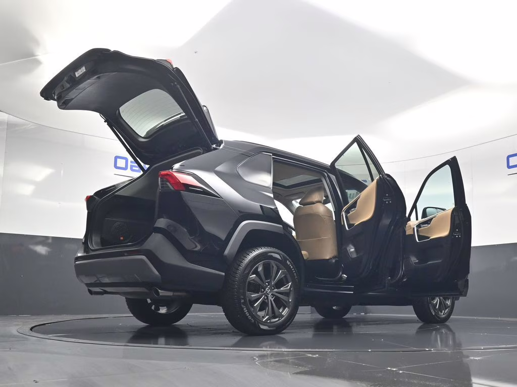 2023 Midnight Black Metallic Toyota RAV4 Hybrid Limited AWD SUV