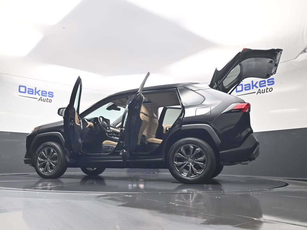 2023 Midnight Black Metallic Toyota RAV4 Hybrid Limited AWD SUV