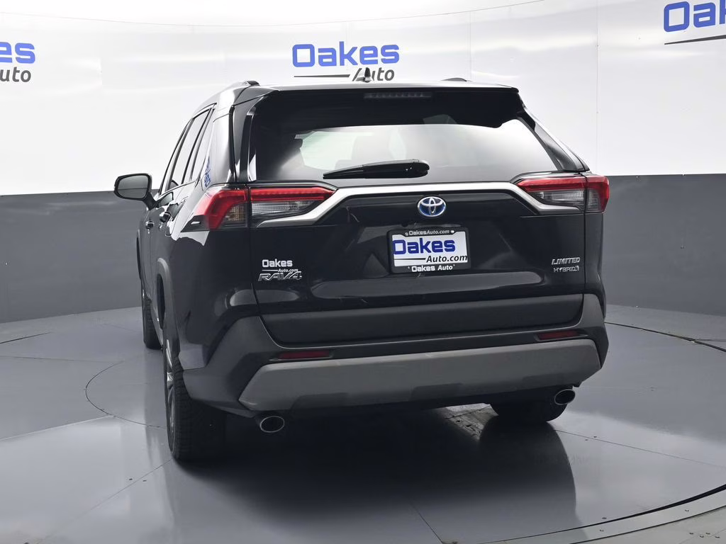 2023 Midnight Black Metallic Toyota RAV4 Hybrid Limited AWD SUV
