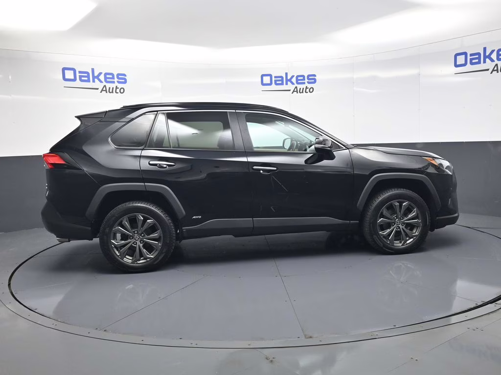2023 Midnight Black Metallic Toyota RAV4 Hybrid Limited AWD SUV