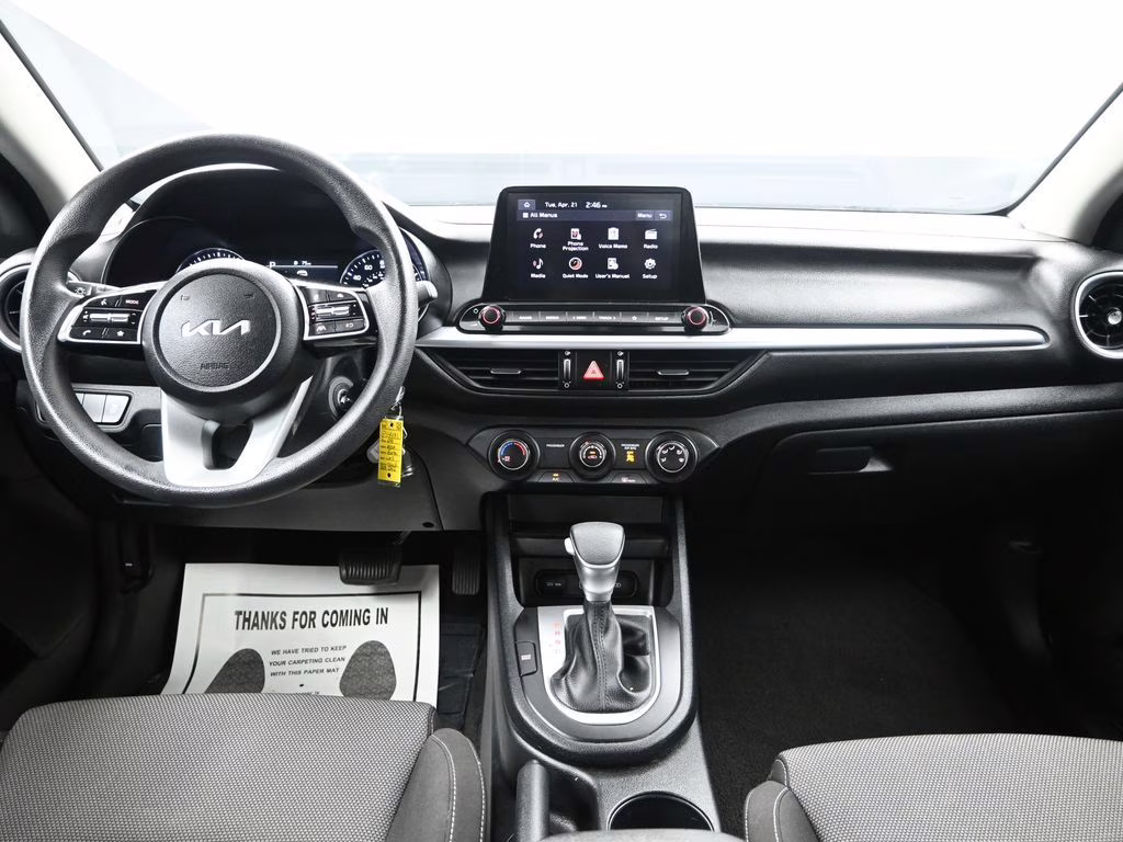 2024 Aurora Black Pearl Kia Forte LXS FWD Sedan