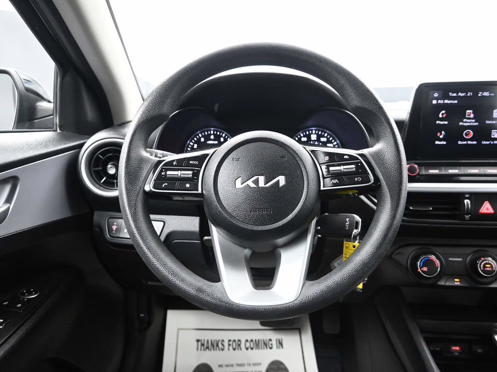 2024 Aurora Black Pearl Kia Forte LXS FWD Sedan