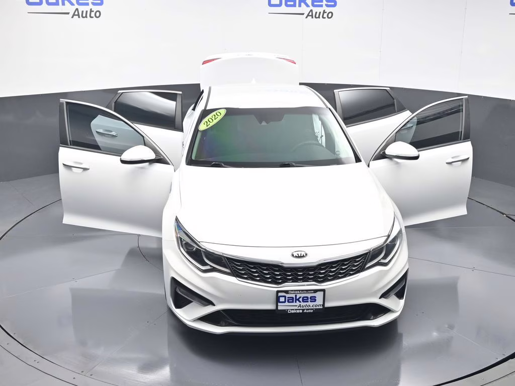 2020 Snow White Pearl Kia Optima LX FWD Sedan