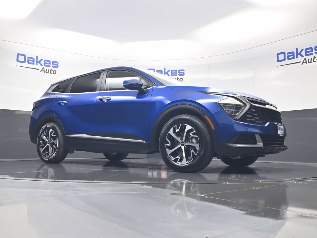 2025 Sapphire Blue Kia Sportage EX FWD SUV
