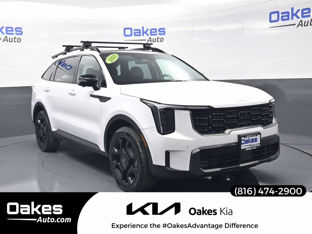 2024 Glacial White Pearl Kia Sorento X-Line SX AWD SUV
