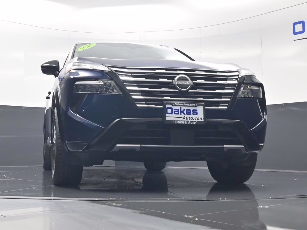 2024 Deep Ocean Blue Pearl/Super Black Nissan Rogue Platinum AWD SUV