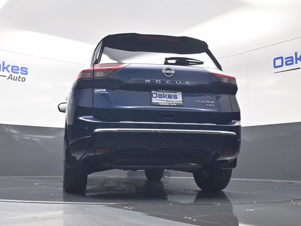 2024 Deep Ocean Blue Pearl/Super Black Nissan Rogue Platinum AWD SUV