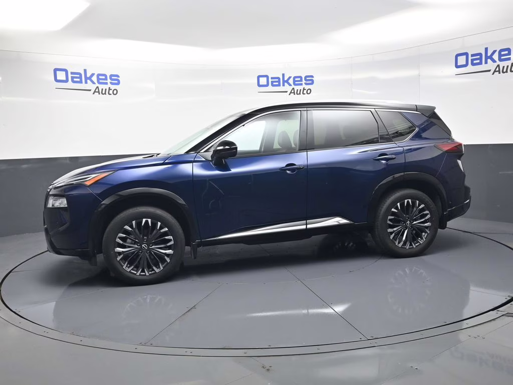 2024 Deep Ocean Blue Pearl/Super Black Nissan Rogue Platinum AWD SUV