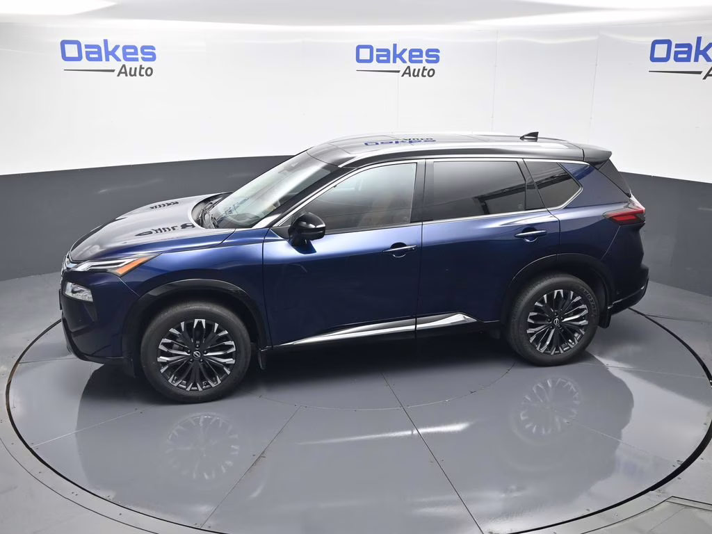 2024 Deep Ocean Blue Pearl/Super Black Nissan Rogue Platinum AWD SUV