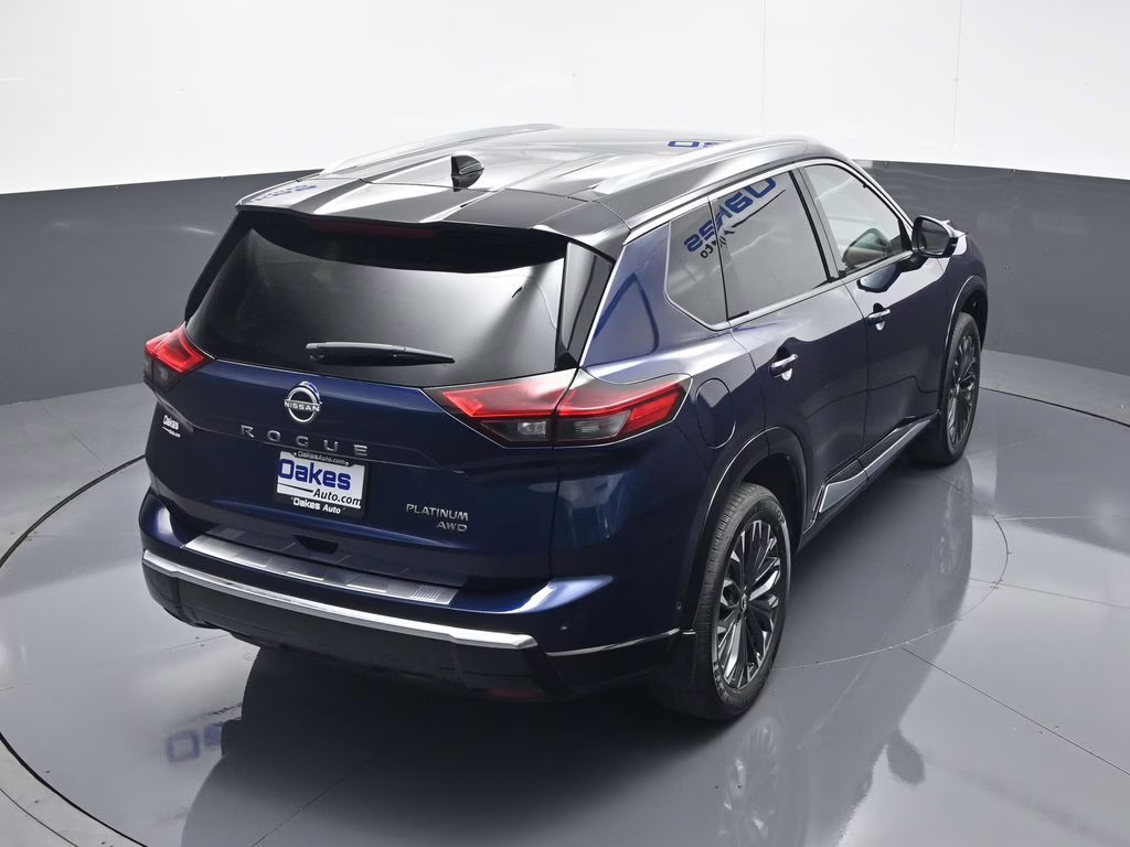 2024 Deep Ocean Blue Pearl/Super Black Nissan Rogue Platinum AWD SUV