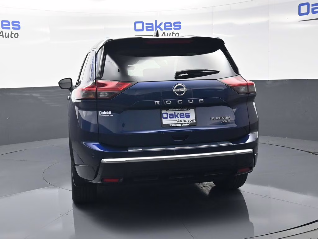 2024 Deep Ocean Blue Pearl/Super Black Nissan Rogue Platinum AWD SUV