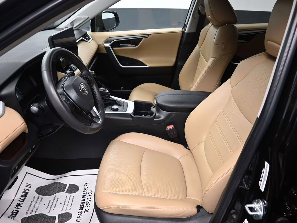 2023 Midnight Black Metallic Toyota RAV4 Hybrid Limited AWD SUV