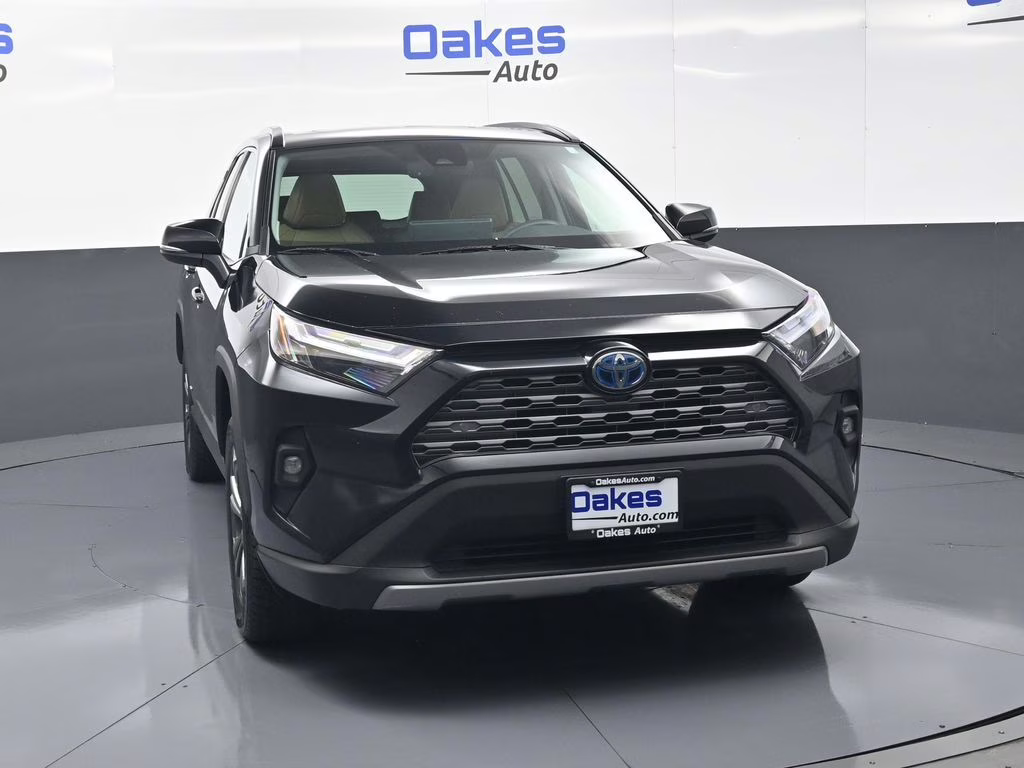 2023 Midnight Black Metallic Toyota RAV4 Hybrid Limited AWD SUV