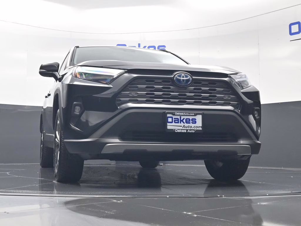 2023 Midnight Black Metallic Toyota RAV4 Hybrid Limited AWD SUV
