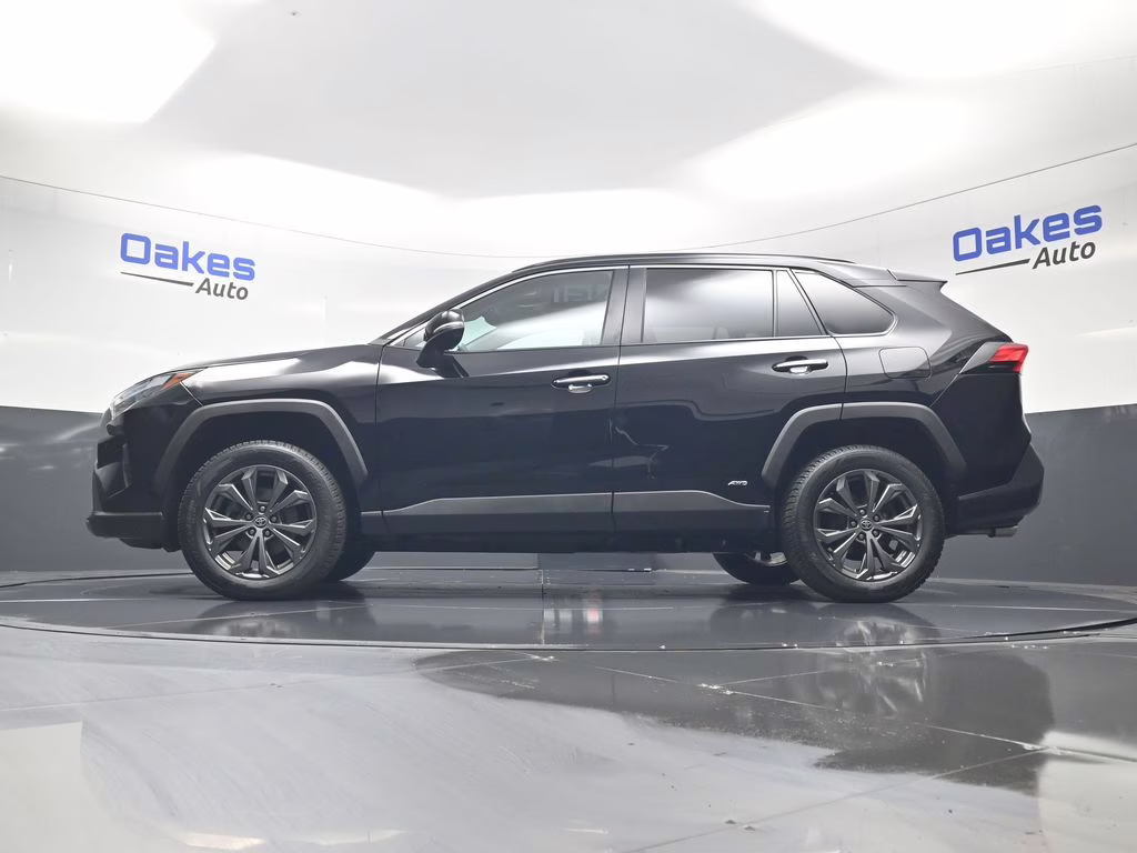 2023 Midnight Black Metallic Toyota RAV4 Hybrid Limited AWD SUV