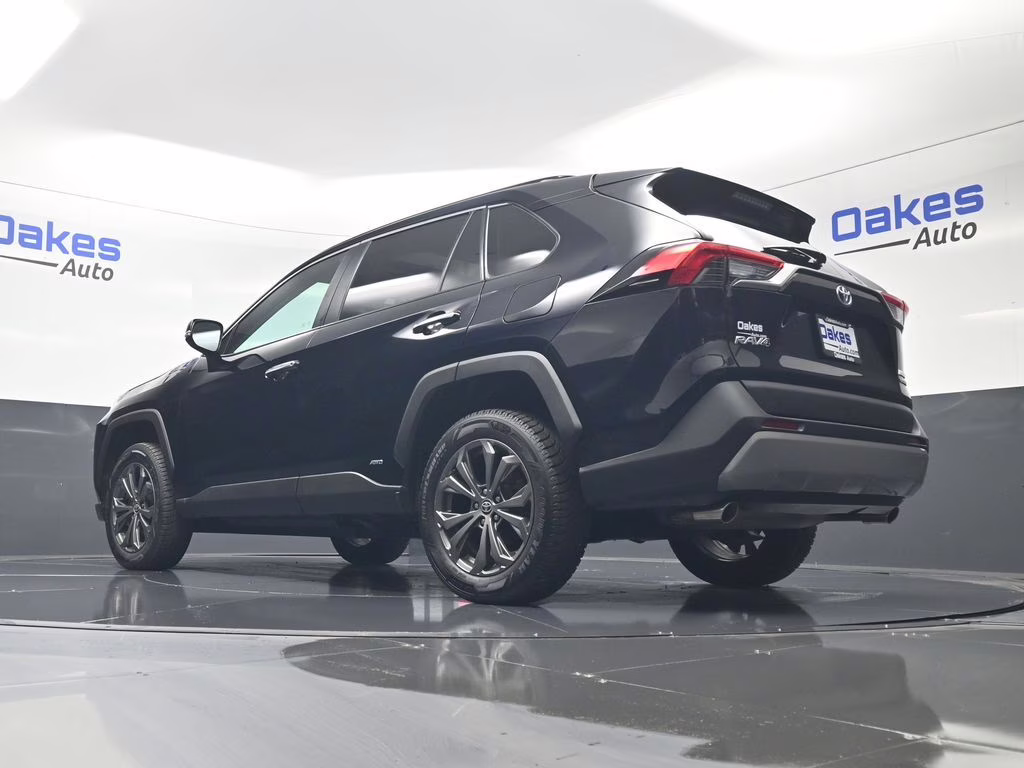 2023 Midnight Black Metallic Toyota RAV4 Hybrid Limited AWD SUV