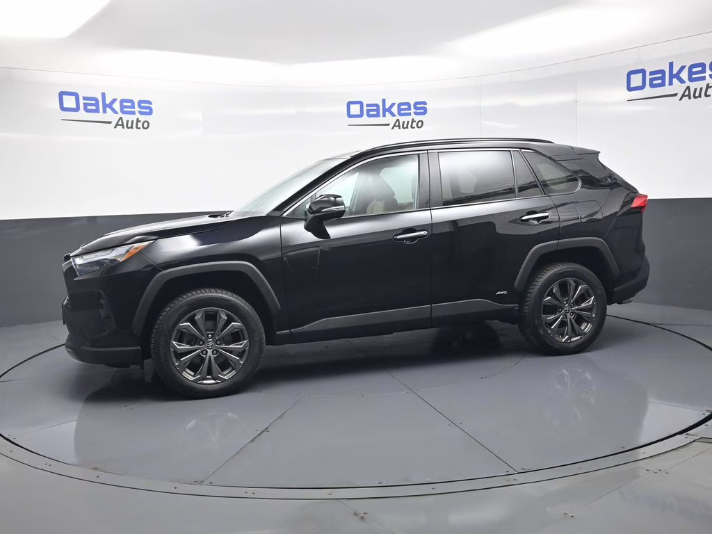 2023 Midnight Black Metallic Toyota RAV4 Hybrid Limited AWD SUV