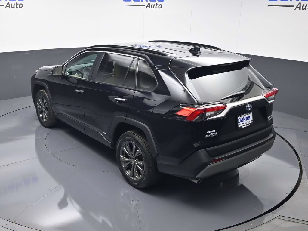 2023 Midnight Black Metallic Toyota RAV4 Hybrid Limited AWD SUV