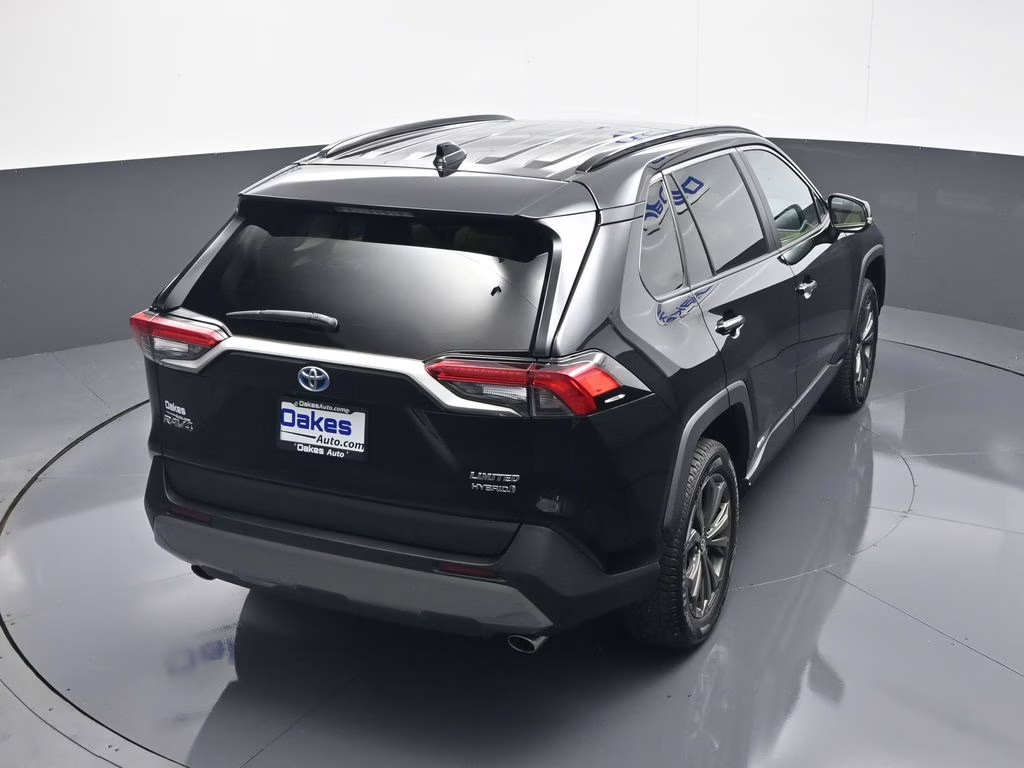 2023 Midnight Black Metallic Toyota RAV4 Hybrid Limited AWD SUV