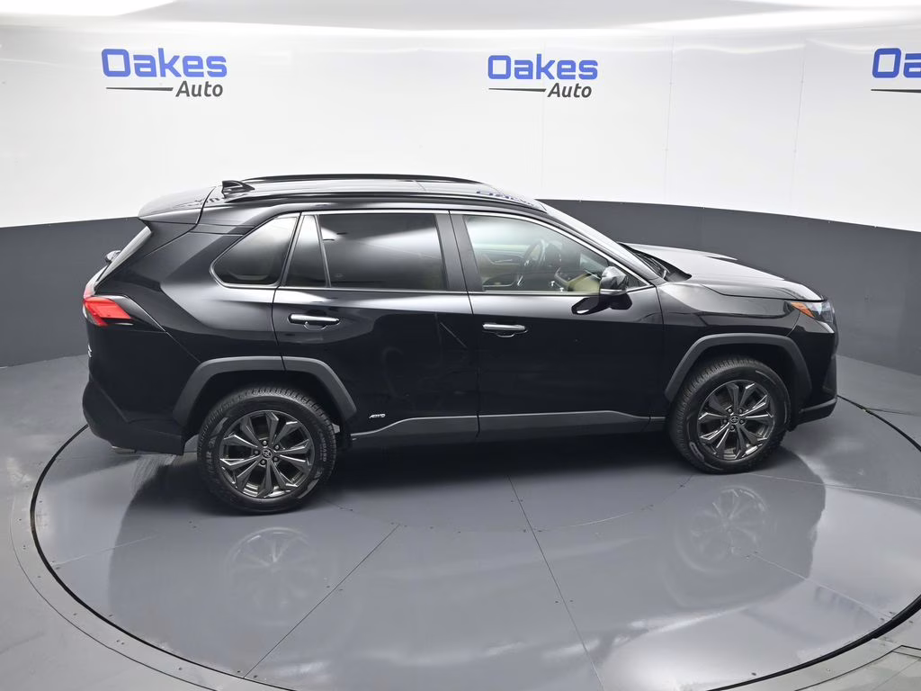 2023 Midnight Black Metallic Toyota RAV4 Hybrid Limited AWD SUV