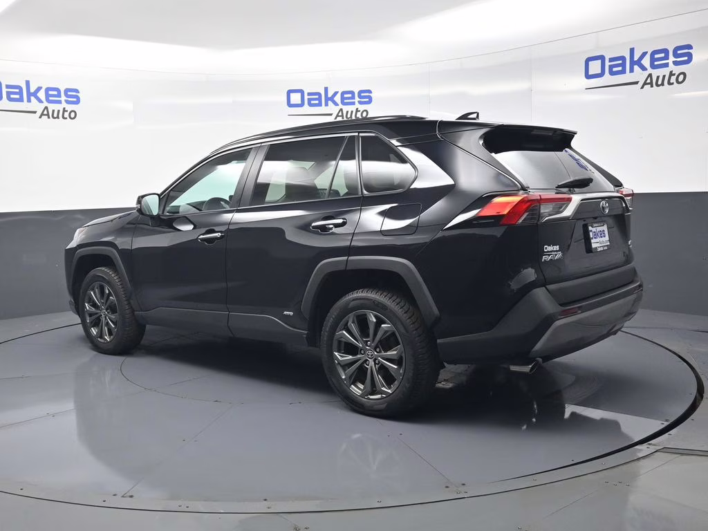2023 Midnight Black Metallic Toyota RAV4 Hybrid Limited AWD SUV