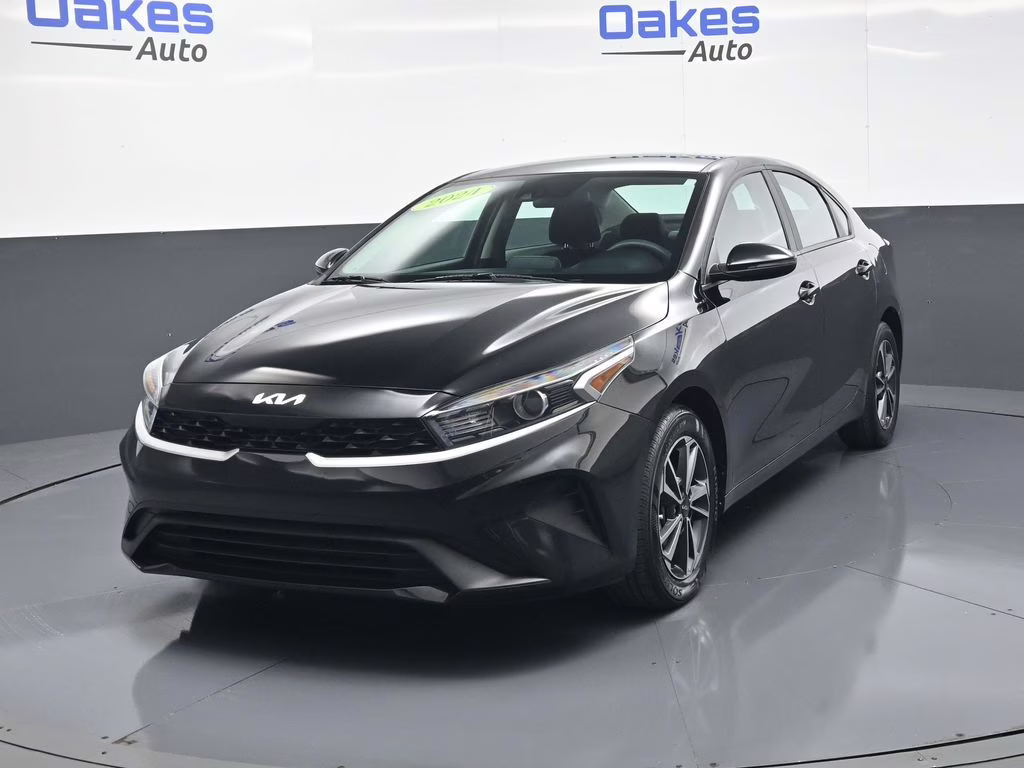 2024 Aurora Black Pearl Kia Forte LXS FWD Sedan