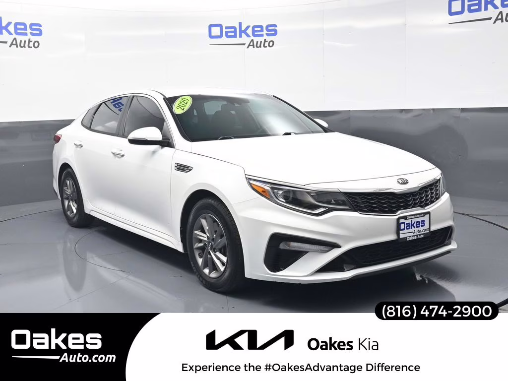 2020 Snow White Pearl Kia Optima LX FWD Sedan