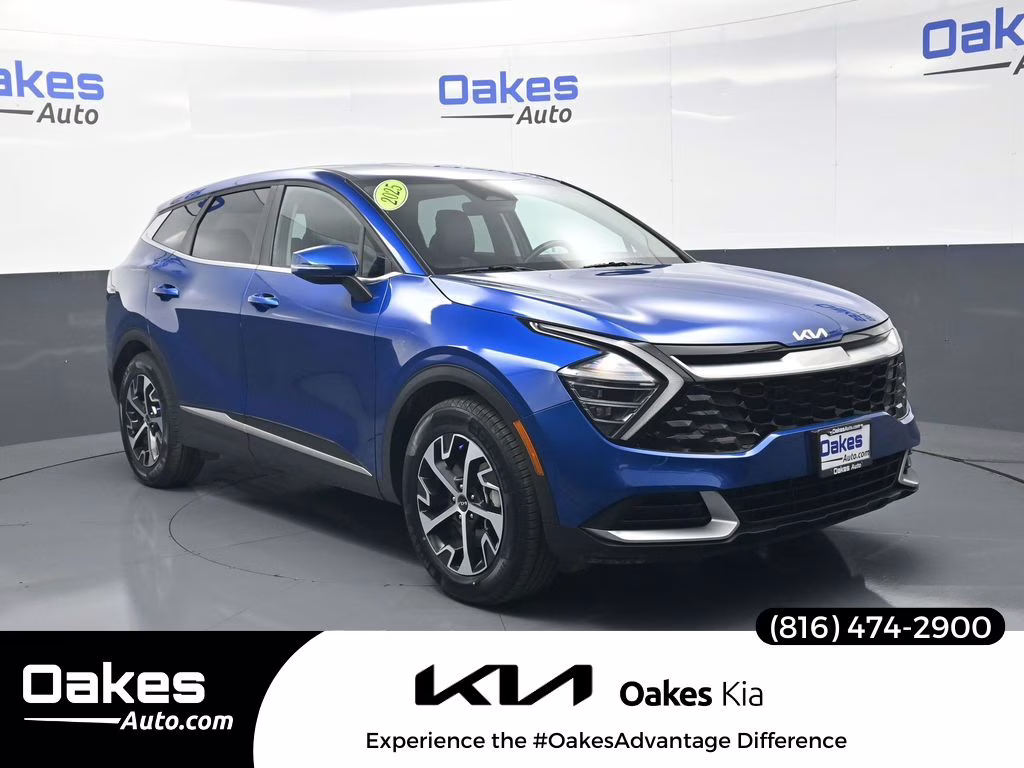 2025 Sapphire Blue Kia Sportage EX FWD SUV