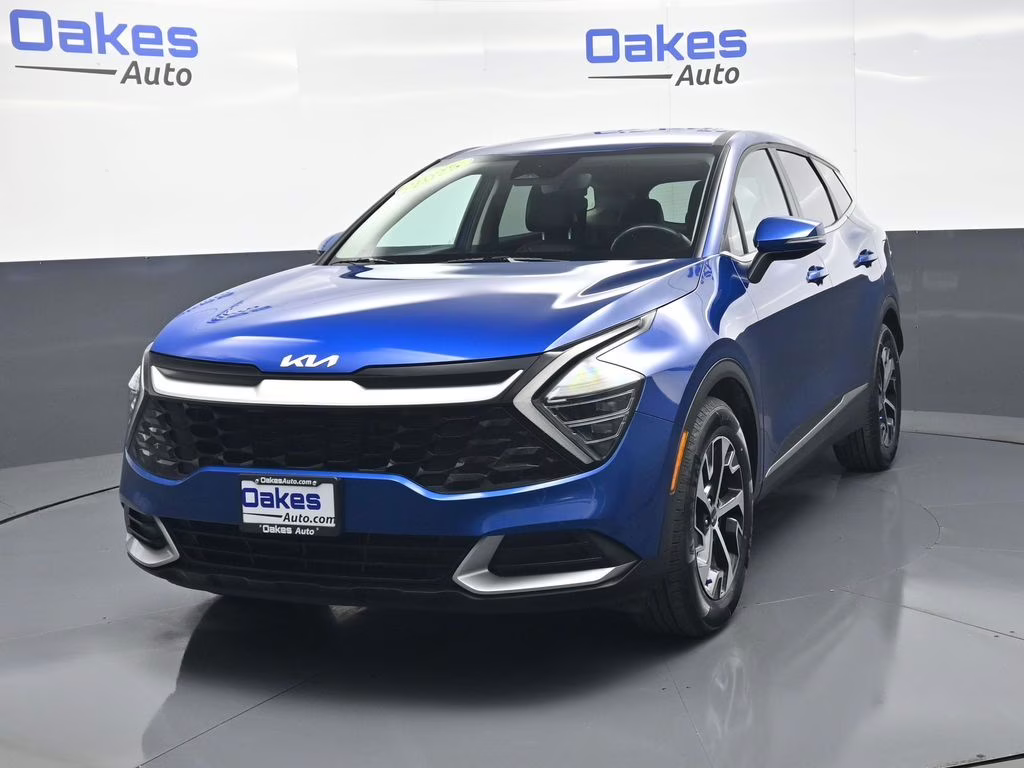 2025 Sapphire Blue Kia Sportage EX FWD SUV