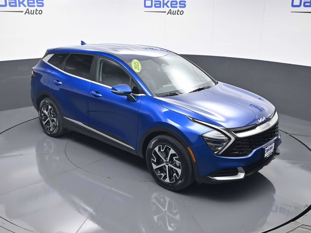 2025 Sapphire Blue Kia Sportage EX FWD SUV