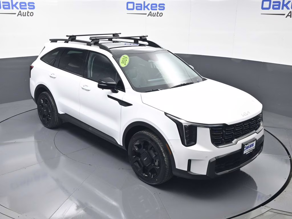 2024 Glacial White Pearl Kia Sorento X-Line SX AWD SUV