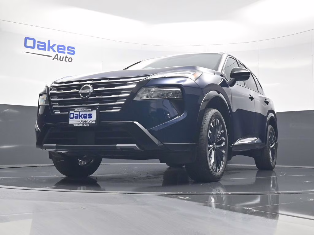 2024 Deep Ocean Blue Pearl/Super Black Nissan Rogue Platinum AWD SUV