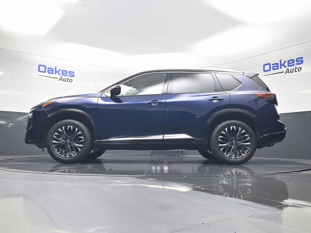 2024 Deep Ocean Blue Pearl/Super Black Nissan Rogue Platinum AWD SUV