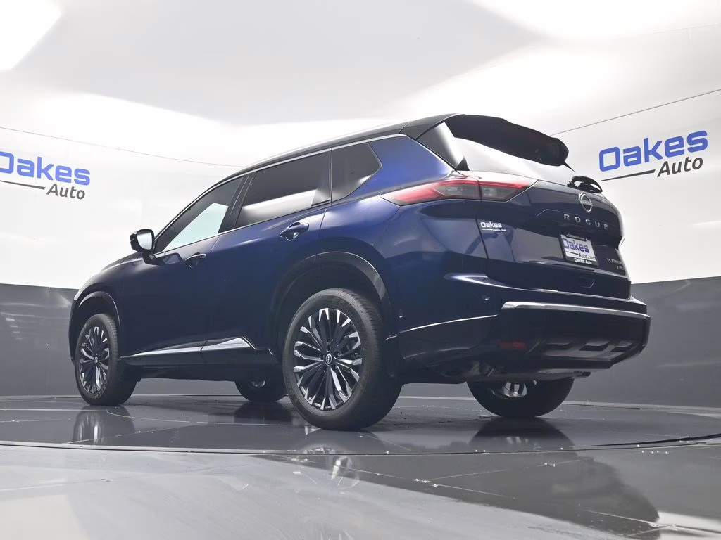 2024 Deep Ocean Blue Pearl/Super Black Nissan Rogue Platinum AWD SUV