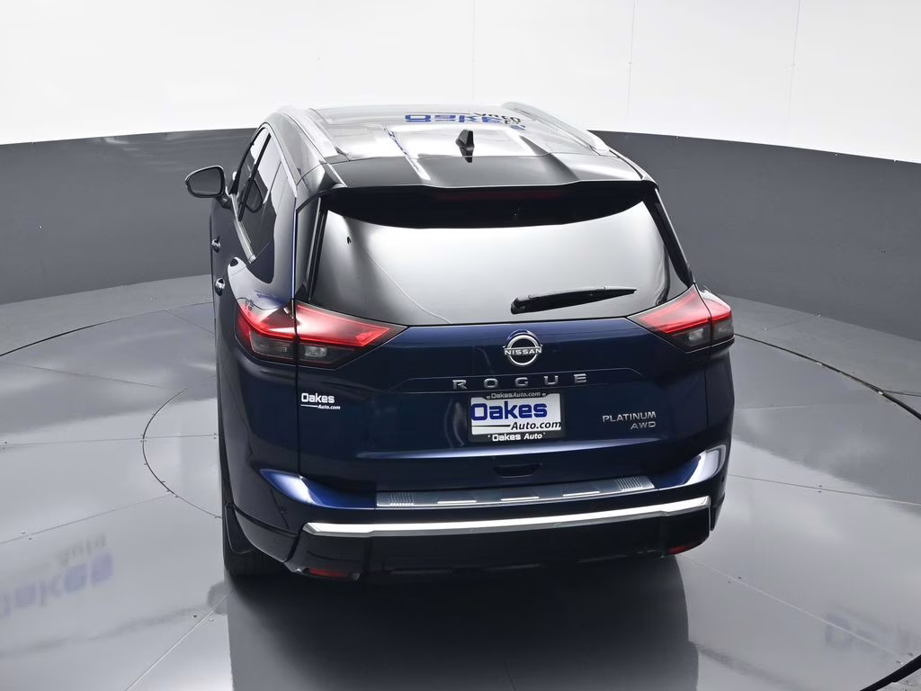 2024 Deep Ocean Blue Pearl/Super Black Nissan Rogue Platinum AWD SUV